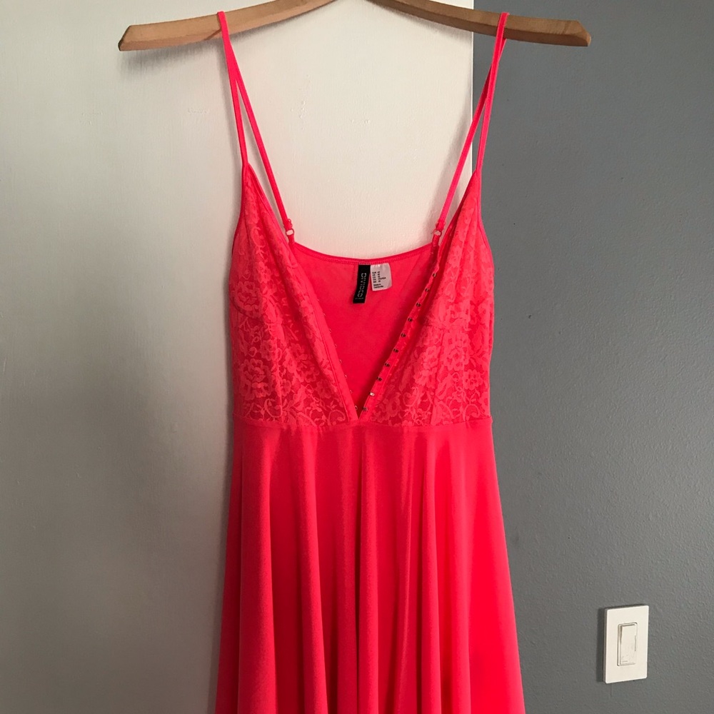 Hot Pink H&M Dress (10)
